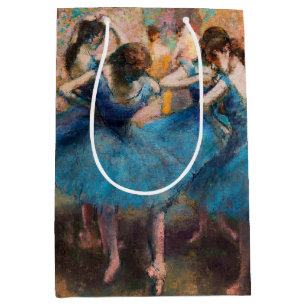 Sac Cadeau Moyen Edgar Degas - Danseurs en bleu