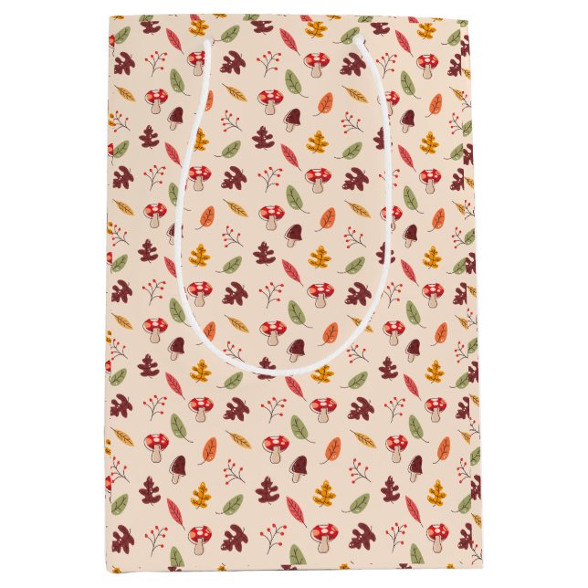 Sac Cadeau Moyen Enchanted Autumn Forest (Devant)