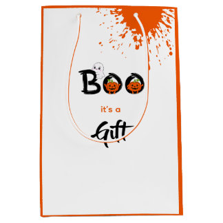 Sac Cadeau Moyen Équipe Boo drôle Halloween