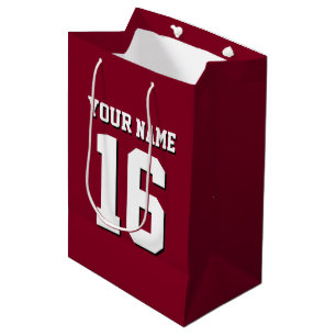 Sac Cadeau Moyen Équipe de Bourgogne de Jersey