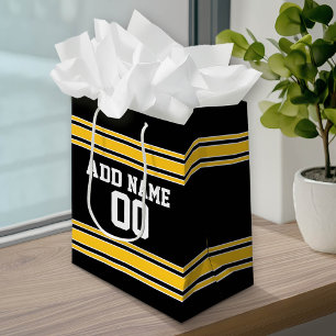 Sac Cadeau Moyen Équipe Jersey avec nom et numéro personnalisés
