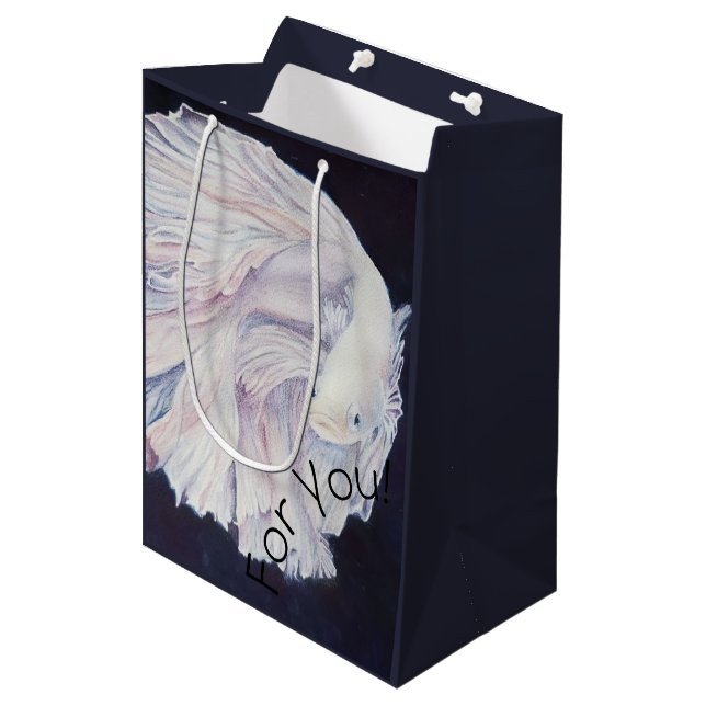 Sac Cadeau Moyen Fabulous Fighter Fish (Devant Angle)