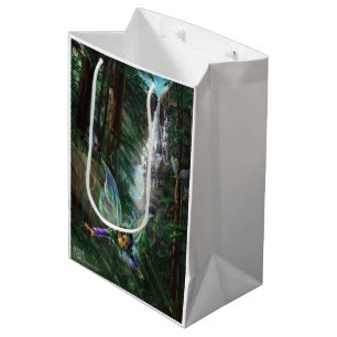 Sac Cadeau Moyen Fairy and Castles Imaginaire Art