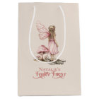 Fée rose pâle première fête d'anniversaire Personn