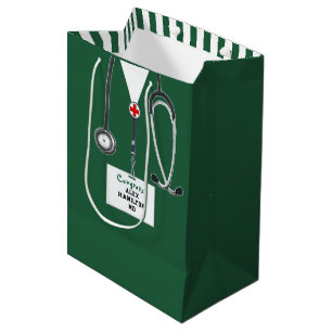 Sac Cadeau Moyen Félicitations Docteur