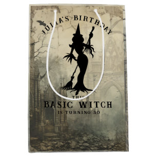 Sac Cadeau Moyen Femmes sorcières de base Halloween gothique modern