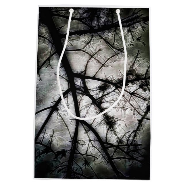 Sac Cadeau Moyen Fermeture (Dos)