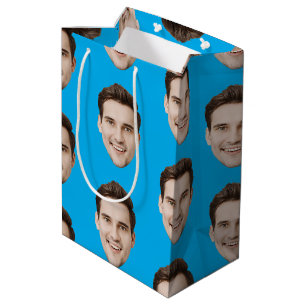 Sac Cadeau Moyen Fête de mariage d'anniversaire personnalisée avec