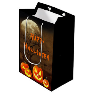 Sac Cadeau Moyen Fête déplaisante d'Halloween du cimetière