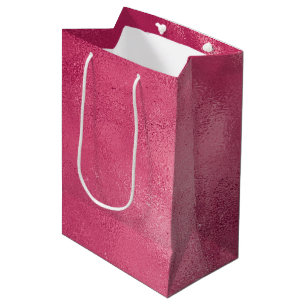 Sac Cadeau Moyen Fille Glam Chic Fête des mariées rose