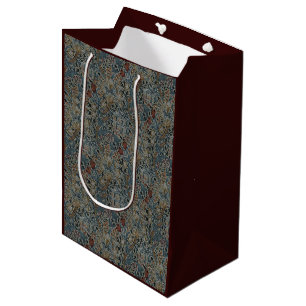Sac Cadeau Moyen Fleurs vintages William Morris Golden Lily