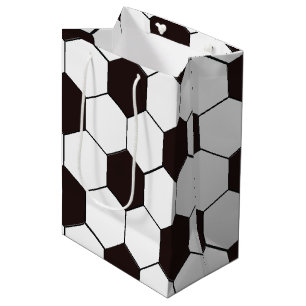 Sac Cadeau Moyen Football Enfants Football motif Football