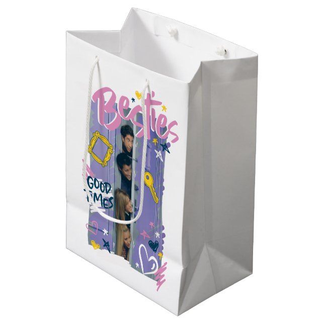 Sac Cadeau Moyen FRIENDS™ | Besoins (Devant Angle)