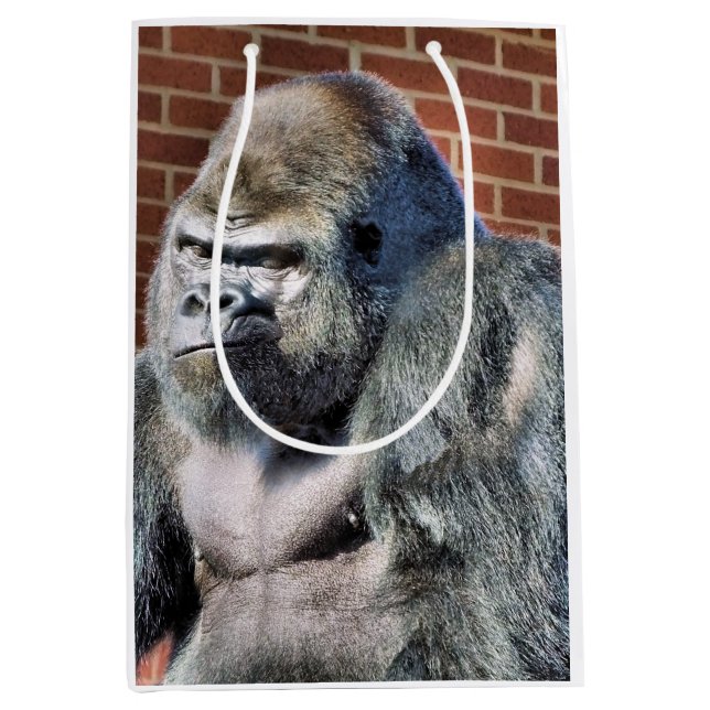 SAC CADEAU MOYEN FUN GORILLA (Devant)