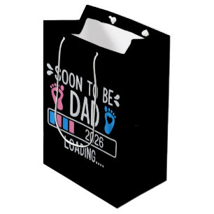 Sac Cadeau Moyen Futur Papa 2026 Annonce de Grossesse en Attente