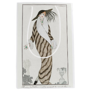 Sac Cadeau Moyen George Barbier, Sac-cadeau Art Déco Moyen