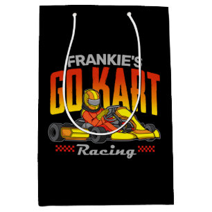 Sac Cadeau Moyen Go Kart Racing Personnalisé Motorsport Karting