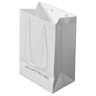 Sac Cadeau Moyen Golf Ball Dimples AJOUTER SON PROPRE TEXTE Sports 