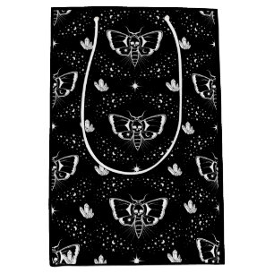 Sac Cadeau Moyen Goth à la tête de la mort