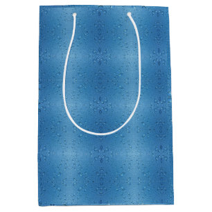 Sac Cadeau Moyen Gouttelettes d'eau sur fond de ciel bleu