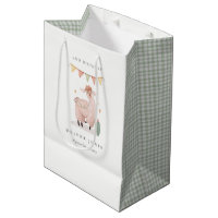 Green Plaid Cactus Boho Llama N'importe quel âge A