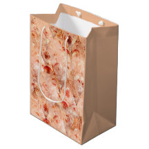 Grunge motif floral. Arrière - plan de corail.