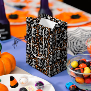 Sac Cadeau Moyen Halloween ou Jour du Parti des Morts