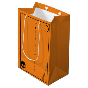 Sac Cadeau Moyen Halloween Trick ou Treat