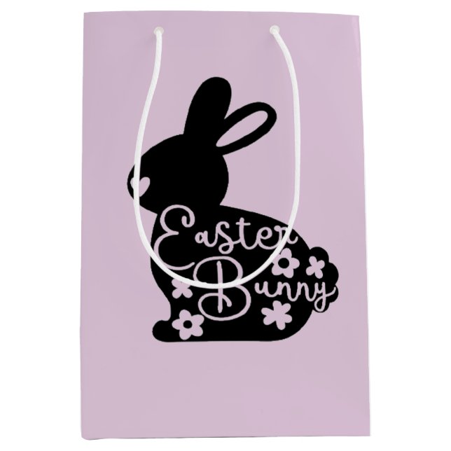 Sac Cadeau Moyen Happy Easter (Devant)