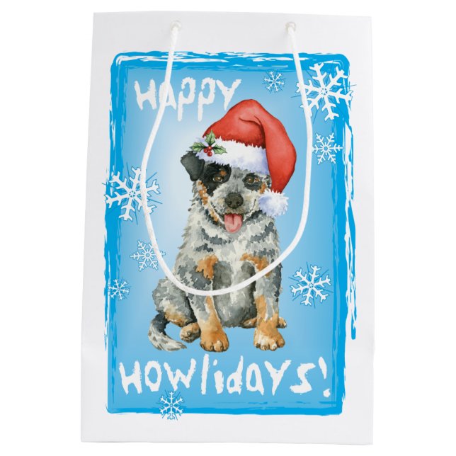 Sac Cadeau Moyen Happy Howlidays ACD (Dos)