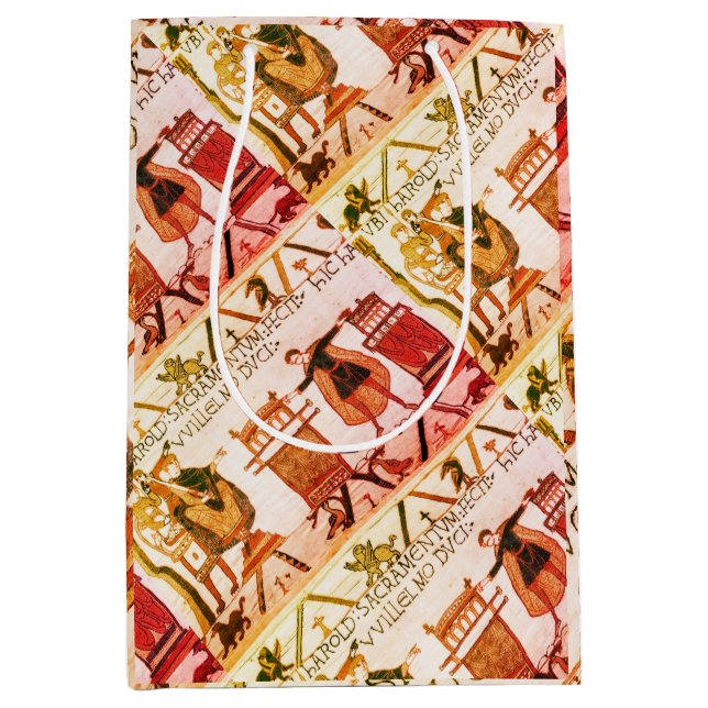 Sac Cadeau Moyen Harold jurant serment sur des reliques saintes (Devant)