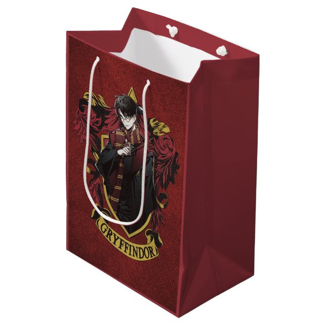Sac Cadeau Moyen HARRY POTTER™ | Anime Blason HARRY POTTER™ (Devant Angle)