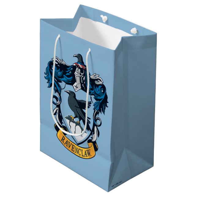 Sac Cadeau Moyen Harry Potter | Cimier gothique Ravenclaw (Devant Angle)