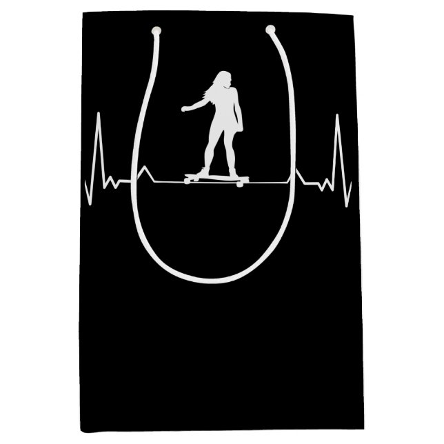 Sac Cadeau Moyen Heartbeat (Devant)