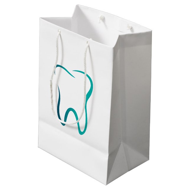 Sac Cadeau Moyen Image médical de dentisterie de dent de dentaire (Dos Angle)