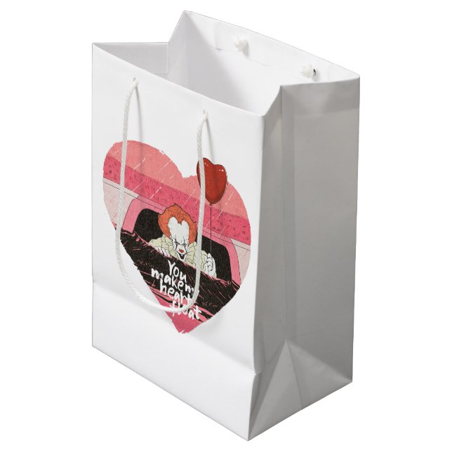 Sac Cadeau Moyen informatique | Pennywise - Vous faites flotter mon (Devant Angle)