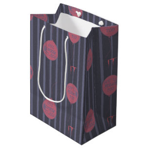 Sac Cadeau Moyen IT - Vous flotterez trop Motif à rayures