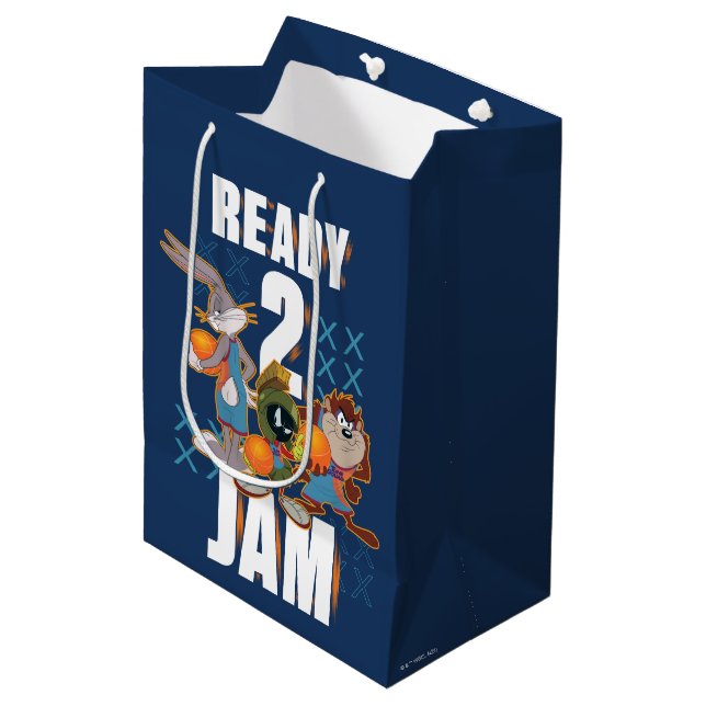 Sac Cadeau Moyen JAM SPACE : UN NOUVEAU LEGAC™ | Jam 2 prêt (Devant Angle)
