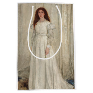 Sac Cadeau Moyen James Whistler - Symphonie en blanc no 1