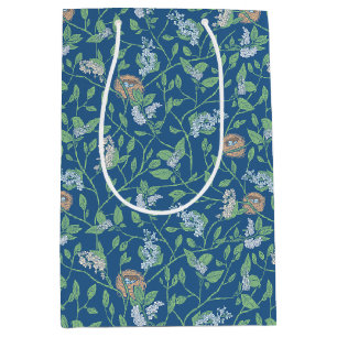 Sac Cadeau Moyen Jardin printanier Fête des mères Nid de rouge-gorg