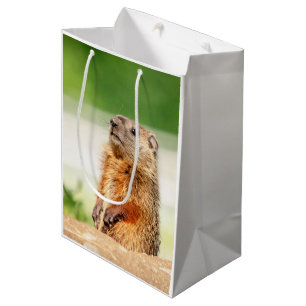 Sac Cadeau Moyen Jeune Groundhog