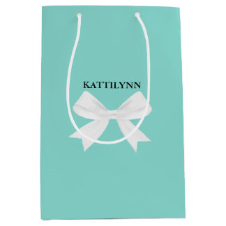 Sac Cadeau Moyen JEUNE MARIÉE Bling et partie fabuleuse de diadème