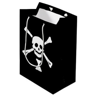 Sac Cadeau Moyen Jolly roger Drapeau Emanuel Wynne Pirate