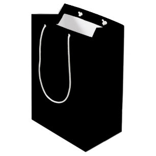Sac Cadeau Moyen Joyeux 30ème anniversaire en noir