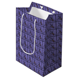 Sac Cadeau Moyen Joyeux Halloween Grave Yard