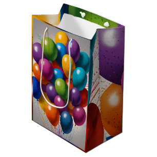 Sac Cadeau Moyen Joyeux Invitation d'anniversaire