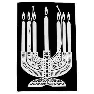 Sac Cadeau Moyen Joyeux Kwanzaa