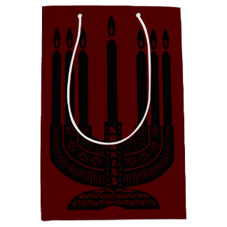 Sac Cadeau Moyen Joyeux Kwanzaa