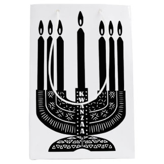 Sac Cadeau Moyen Joyeux Kwanzaa
