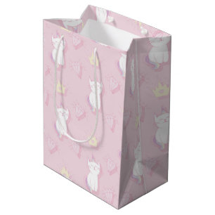 Sac Cadeau Moyen Kawaii Unicorn Cat Cute Caticorn pour les enfants
